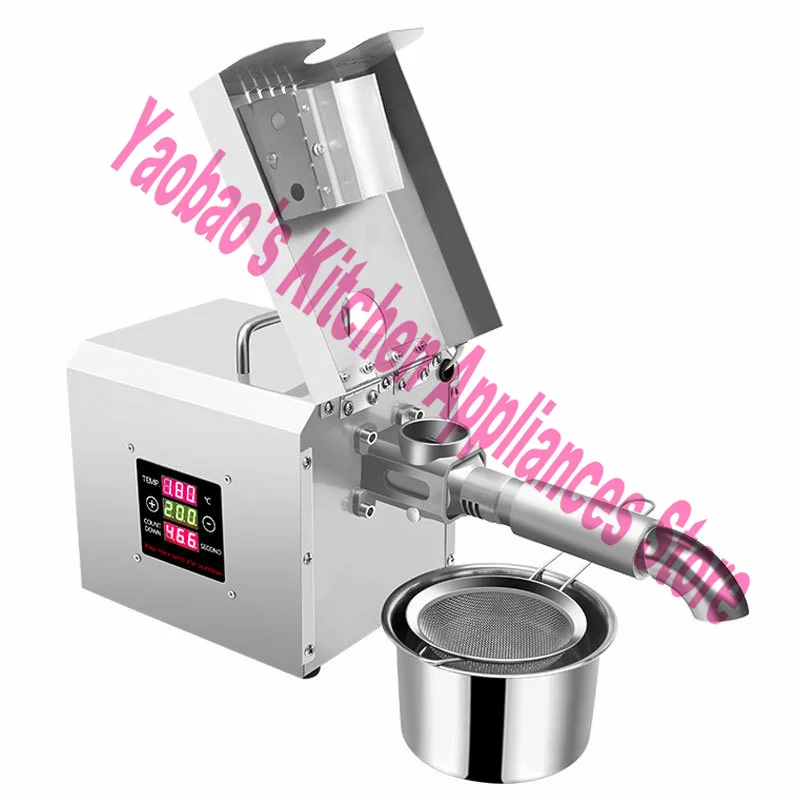 Домашний пресс для масла из нержавеющей стали с контролируемой температурой