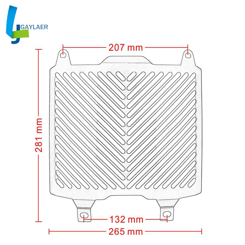 

For Duke 690 690R 2012-2017 Motorcycle Radiator Grille Guard Cover Protector