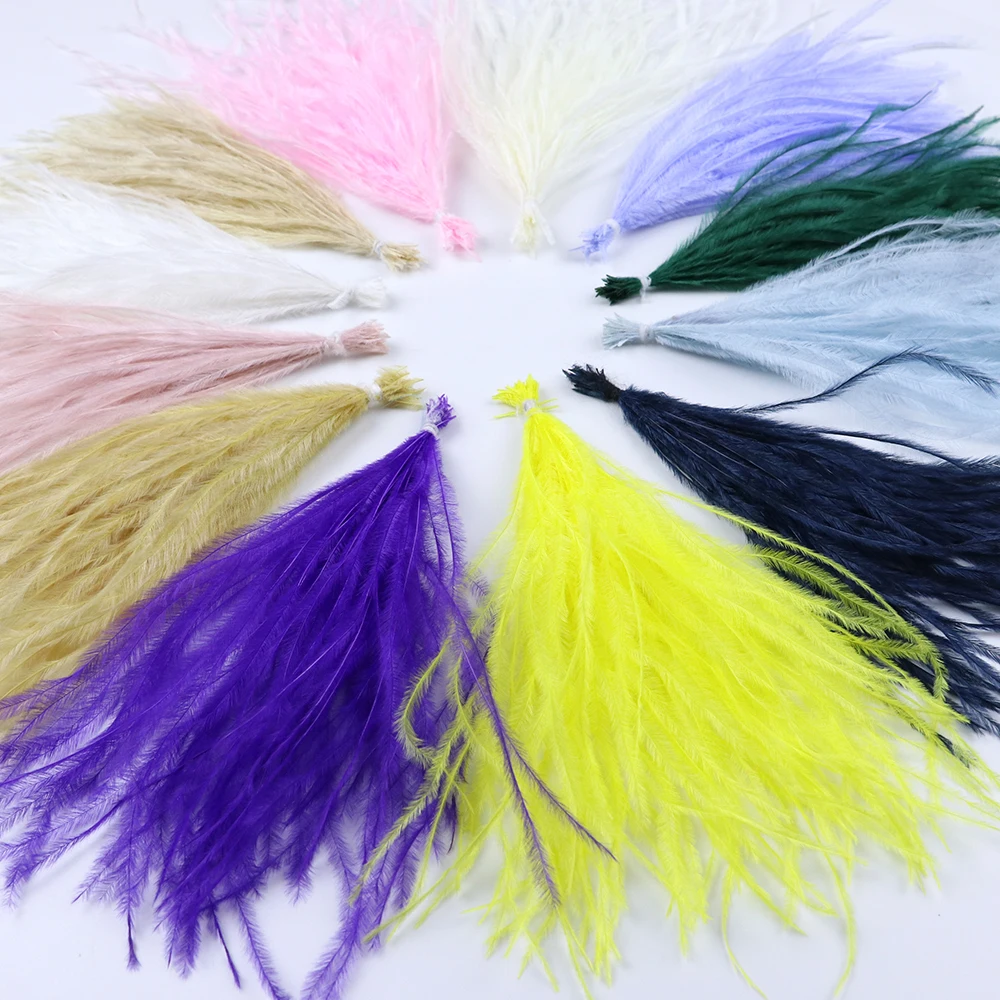 1 комплект страусиных перьев ювелирные изделия серьги декоративные перья для