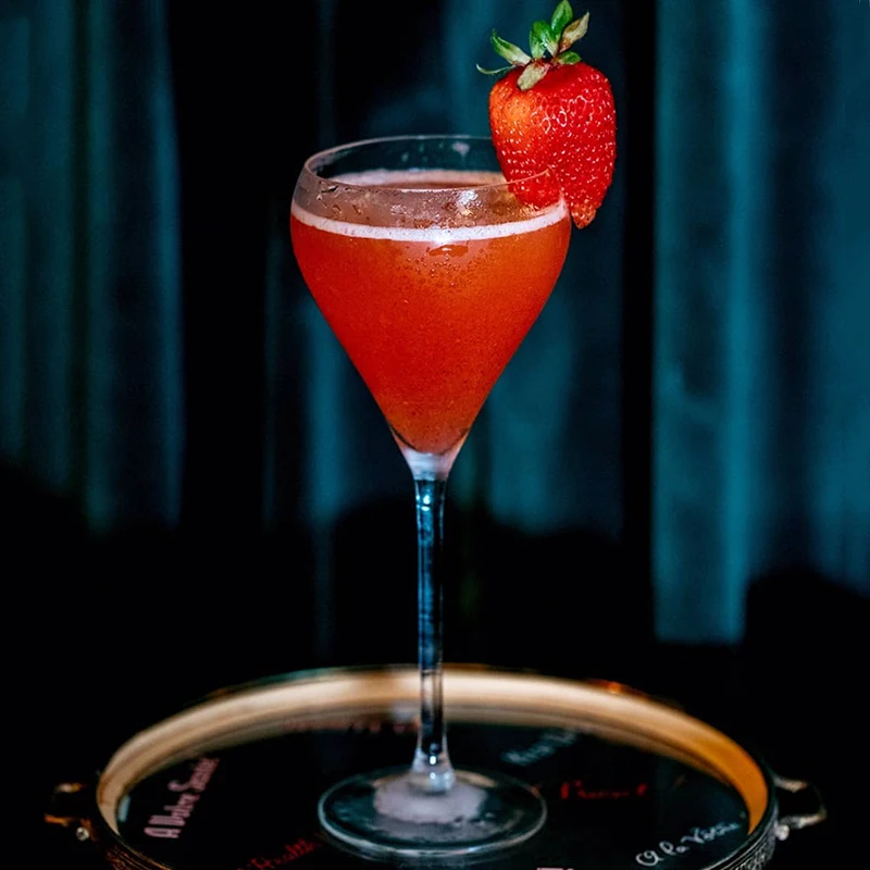 Новинка 2019 бокалы для мартини с высоким содержанием кристалла в форме сердца 190