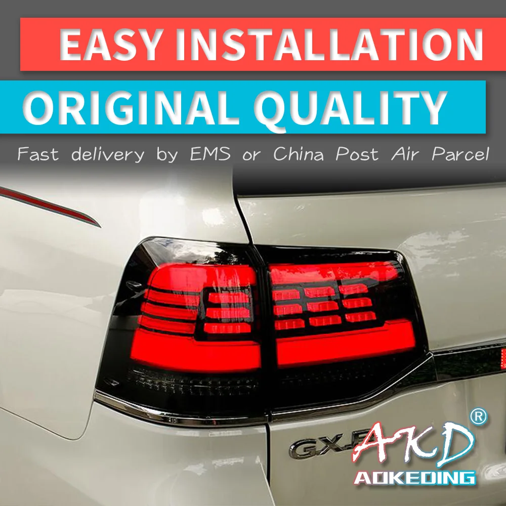 

CG Car Styling Tail Lamp For Toyota Land Cruiser Taillights LED Rear Lamp DRL Turn Signal LED Auto Parts