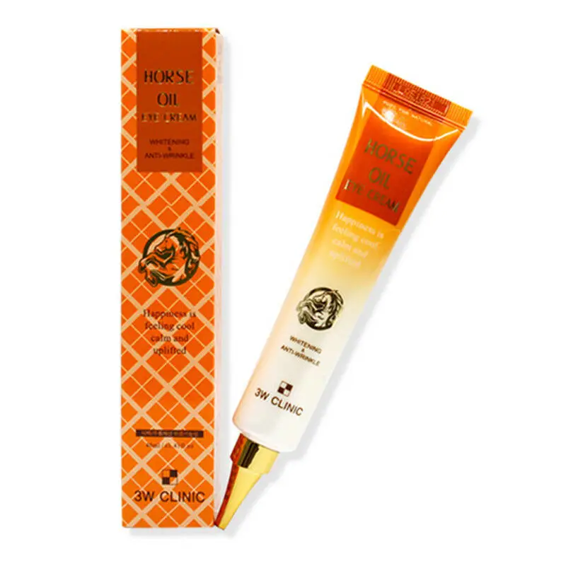 

3W CLINIC Horse Oil Eye Cream 40ml Firming Anti Wrinkle Eye Cream Anti Dark Circles Eye Care Firm skin Fine Care Korea Cosmetic
