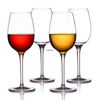 355ml zamerican tritan material unbreakable plastic wine glass goblet transparent red wine glass juice cup 22559mm