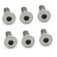 6 x brake disc rotor screws bolts stainless steel for audi a1 a2 a3 a4 a5 a6 audi tt fit citroen berlingoc1c2c3c4c5