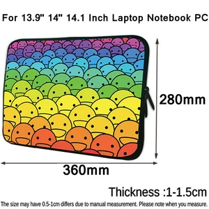 for asus lenovo dell acer huawei matebook d14 2020 pc neoprene 14 inch laptop case carrying 14 1 13 9 sleeve notebook bag cover free global shipping