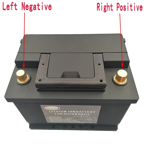 40B19L 40B19L/R LiFePO4 Батарея 12V литий фосфат литий-ионный Батарея 750CCA Размеры-196*127*202 мм LiFePo4 Батарея для авто автомобиль - Цвет: 40B19L