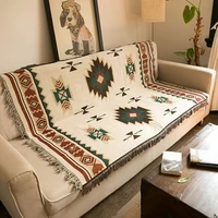 lism new bohemian cotton linen blanket mandala geometry sofa blanket bed home decoration plaid hanging blanket