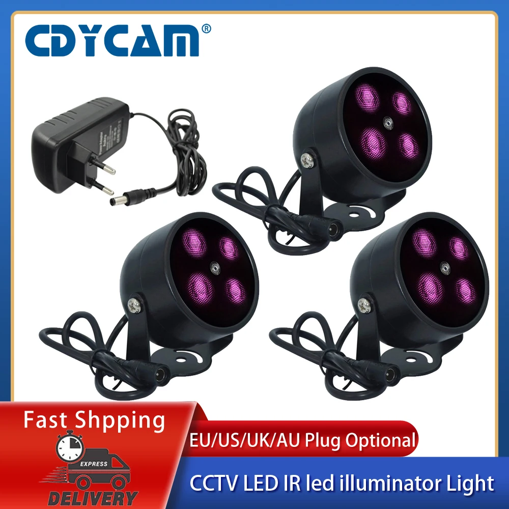 CDYCAM CCTV LED S 4 array светодиодный светодиодная подсветка ИК Инфракрасная