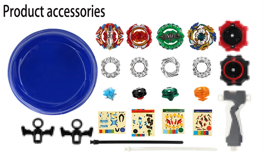 Новые 4 шт. Bayblades Burst Box держатель Beyblades Popper 4D Fusion Metal Arena битва Классические игрушки B104 B105 B106 B120 оригинальная коробка
