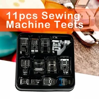 11pcs sewing machine presser foot fanghua household multifunctional electric invisible zipper seaming set sewing supplies