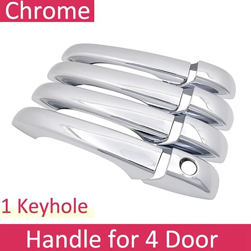 Styling Stickers Decoration Chrome Door Handle Cover Refit Car Accessories for Dodge Caliber 07-12 | Автомобили и мотоциклы