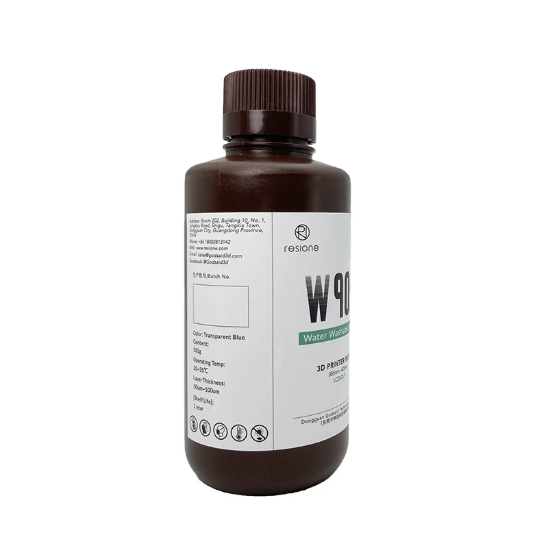 Жидкость для 3d УФ смолы моющаяся в воде ЖК экрана SLA DLP Elegoo Mars Phrozen Anycubic|Материалы