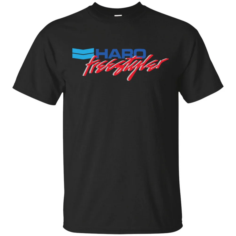 BMX Haro Logo топы футболка велосипед новые бандиты 80 s Мужская черная Винтажная S-5XL для