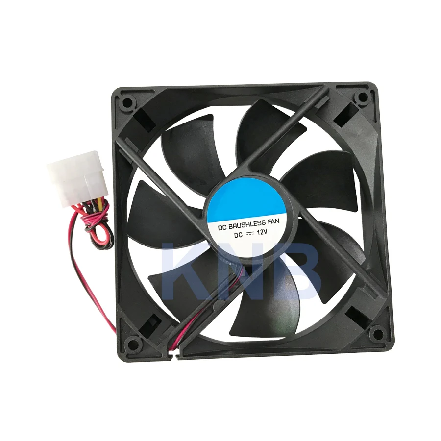 Новый вентилятор постоянного тока для настольного ПК 4 контакта 120 мм охлаждающий