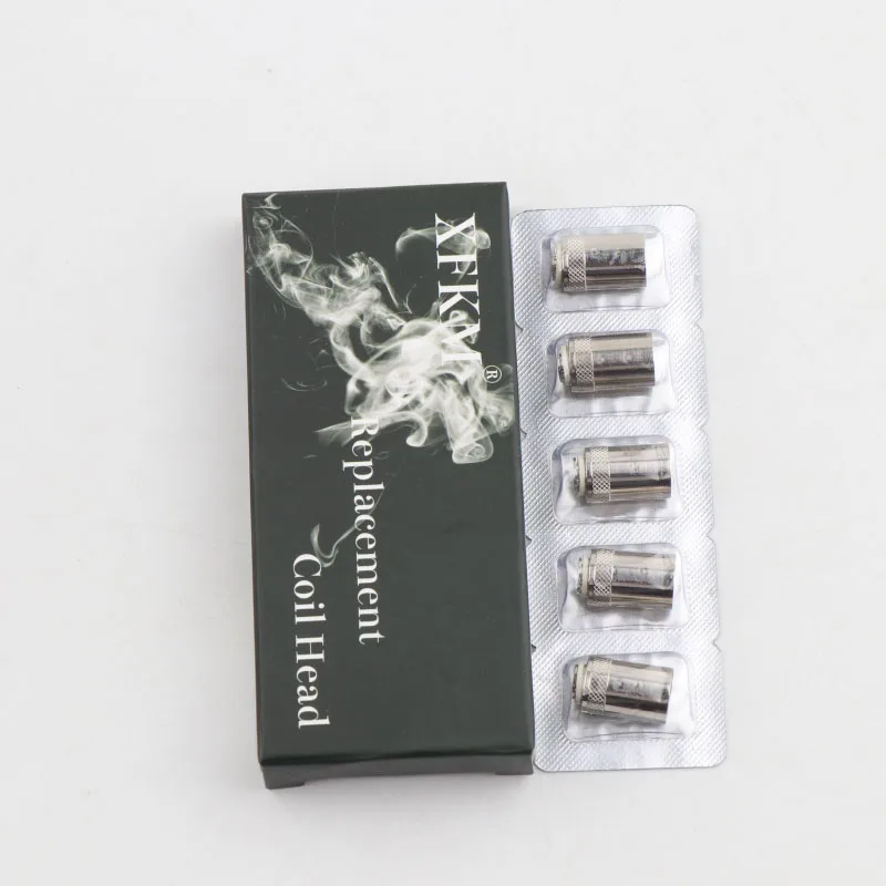 XFKM 5 шт./упак. замена катушки для головы BF SS316 0.5ohm 0.6ohm 1.0ohm Vape катушки для BF AIO аксессуары для электронных сигарет