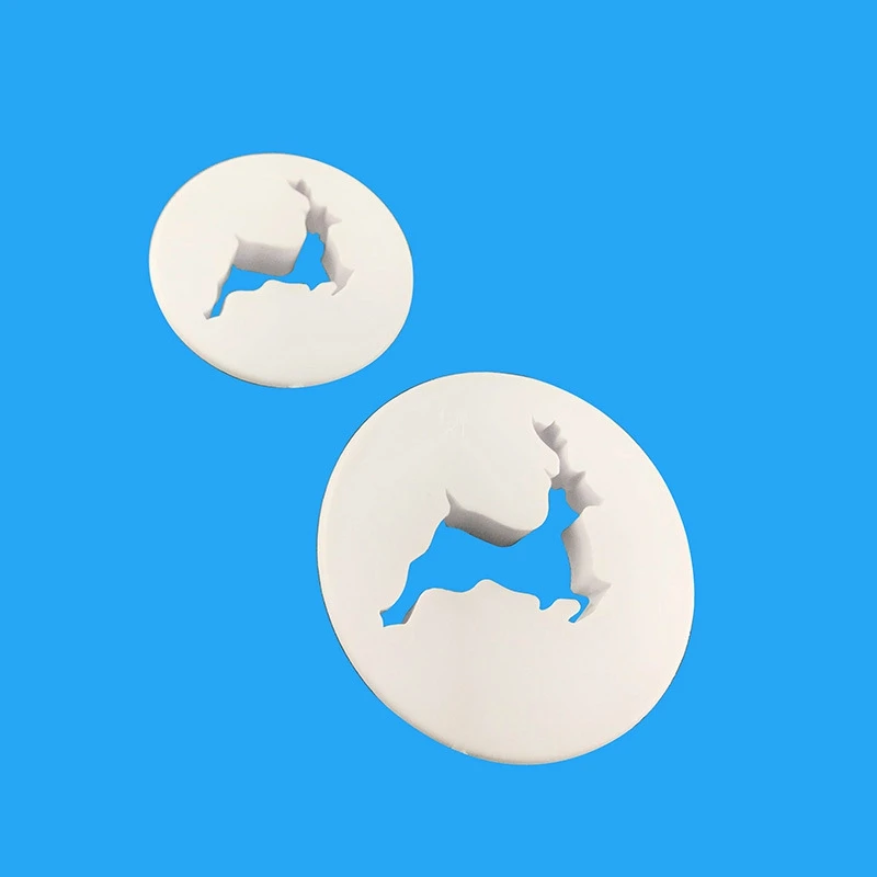 Рождественская форма в виде оленя для печенья 2 шт. | Дом и сад