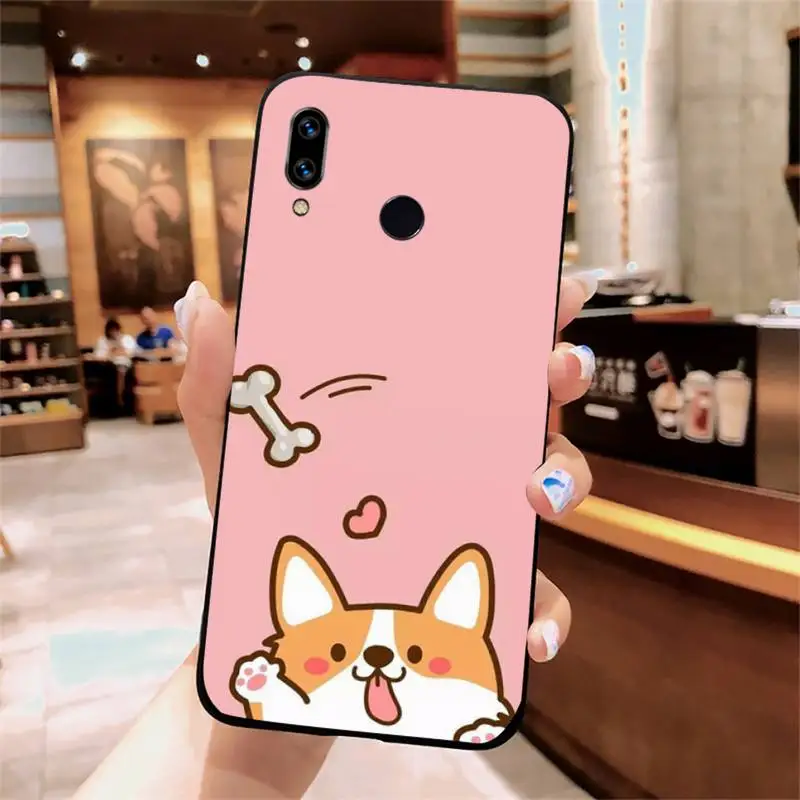 

Fashion Cute Cartoon Shiba Inu Dog Phone Case For Xiaomi Redmi note 7 8 9 t k30 max3 9 s 10 pro lite