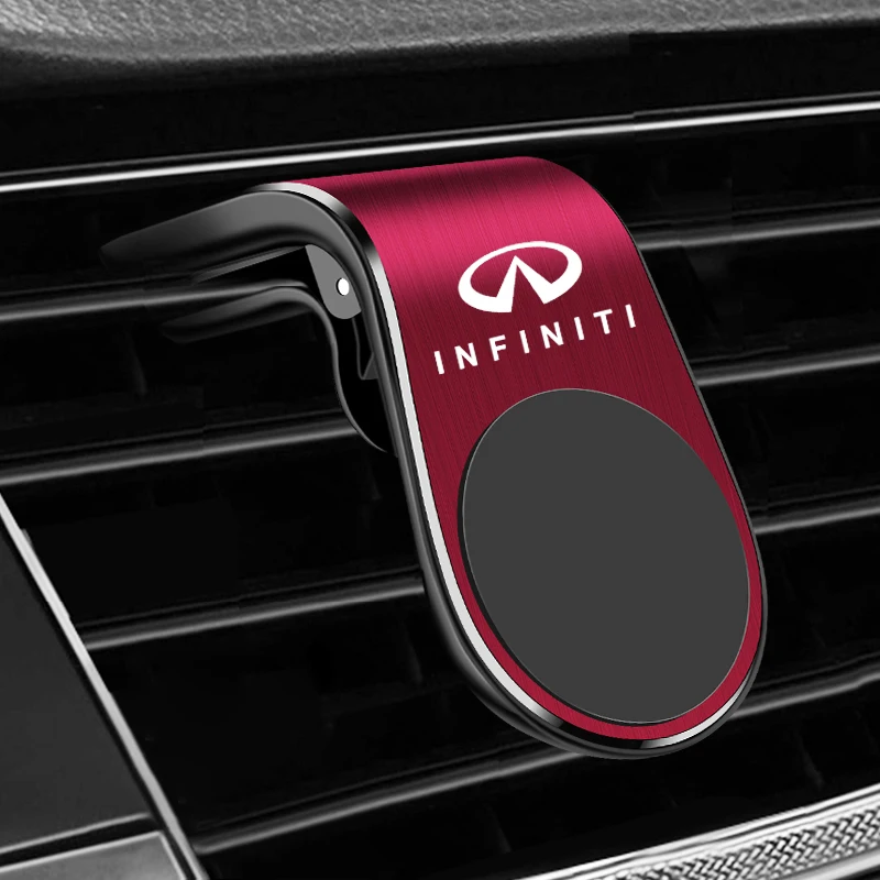 Металлический магнитный автомобильный держатель для телефона Infiniti q50 cube q30 с