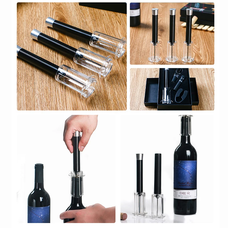 Штопор для бутылок вина нержавеющая сталь игла насос воздушного давления штопор