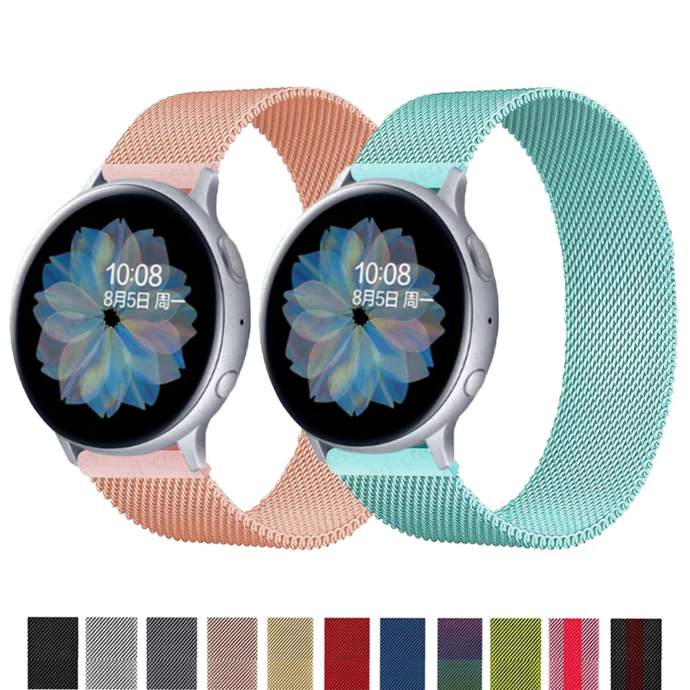 

Ремешок для samsung galaxy watch 4 classic, браслет для galaxy watch 4 46 мм 44 мм, amazfit gtr 3 pro, 22 мм/20 мм