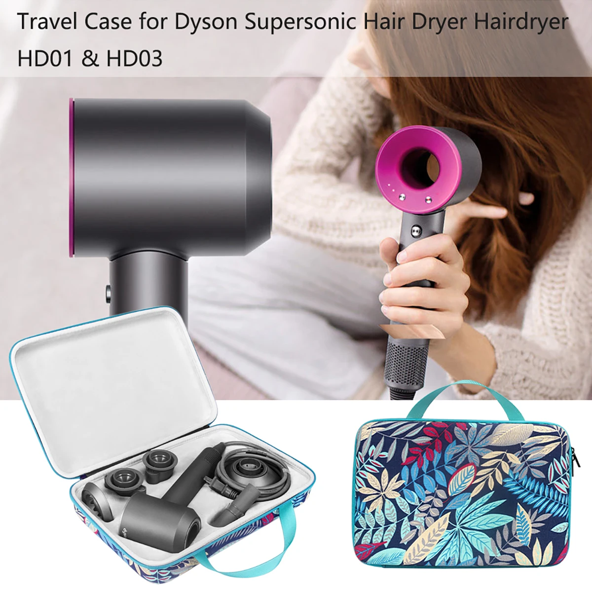 Жесткие мешки для хранения EVA фен Dyson Supersonic HD01 HD02 HD03 Модернизированная версия HD08