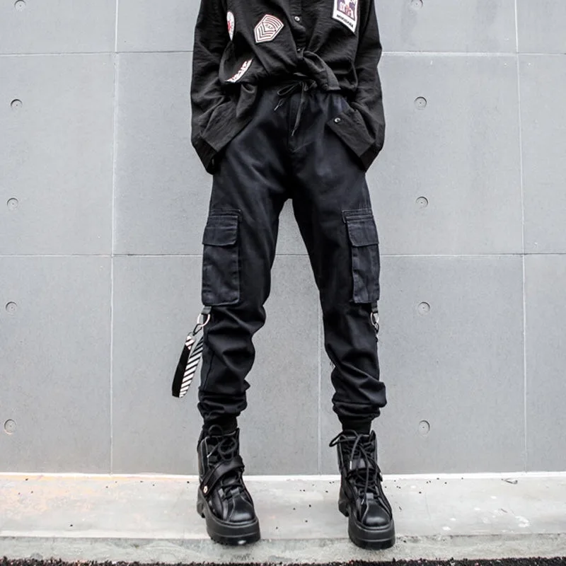 Брюки-султанки Женские повседневные до щиколотки модные штаны-карго с