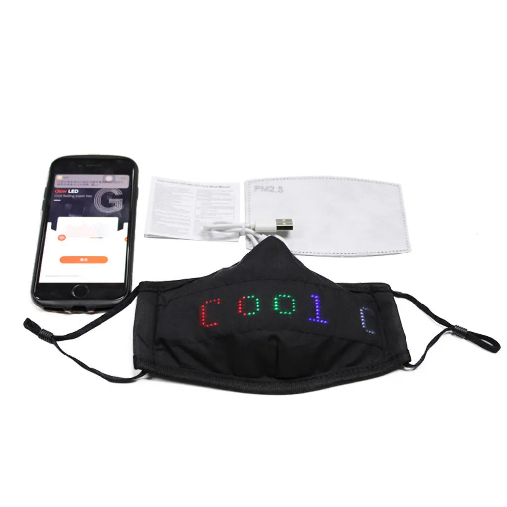 Маскарад Хэллоуин СВЕТОДИОДНЫЙ волоконно оптический приложение светящаяся