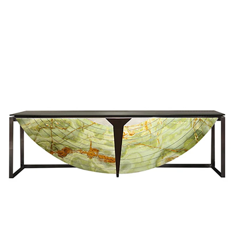 Light luxury home entrance cabinet entrance living room home