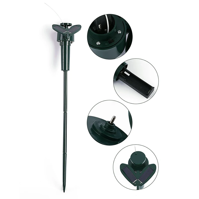 

Многоцветная Солнечная лампа Летающая имитация бабосветильник для сада лужайка подсолнечника дождевики дорожек украшение EL