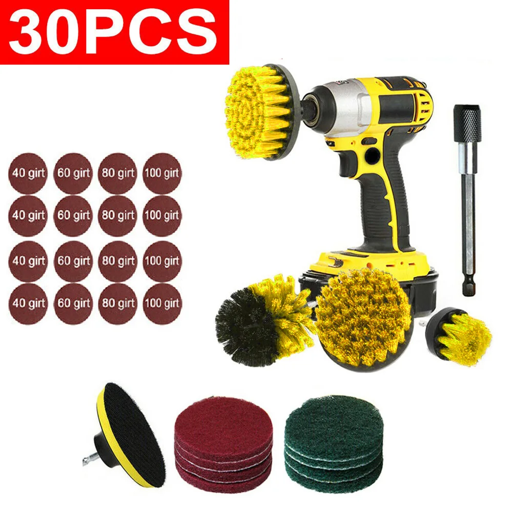 

Cleaning brush Drill Brush Power tool accessory Power Scrubber brush High strength