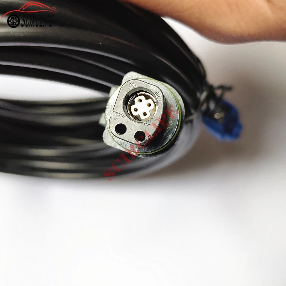 1 шт. 6 5 м автомобильный левый/правый боковой бампер камера LVDS кабель Проводной