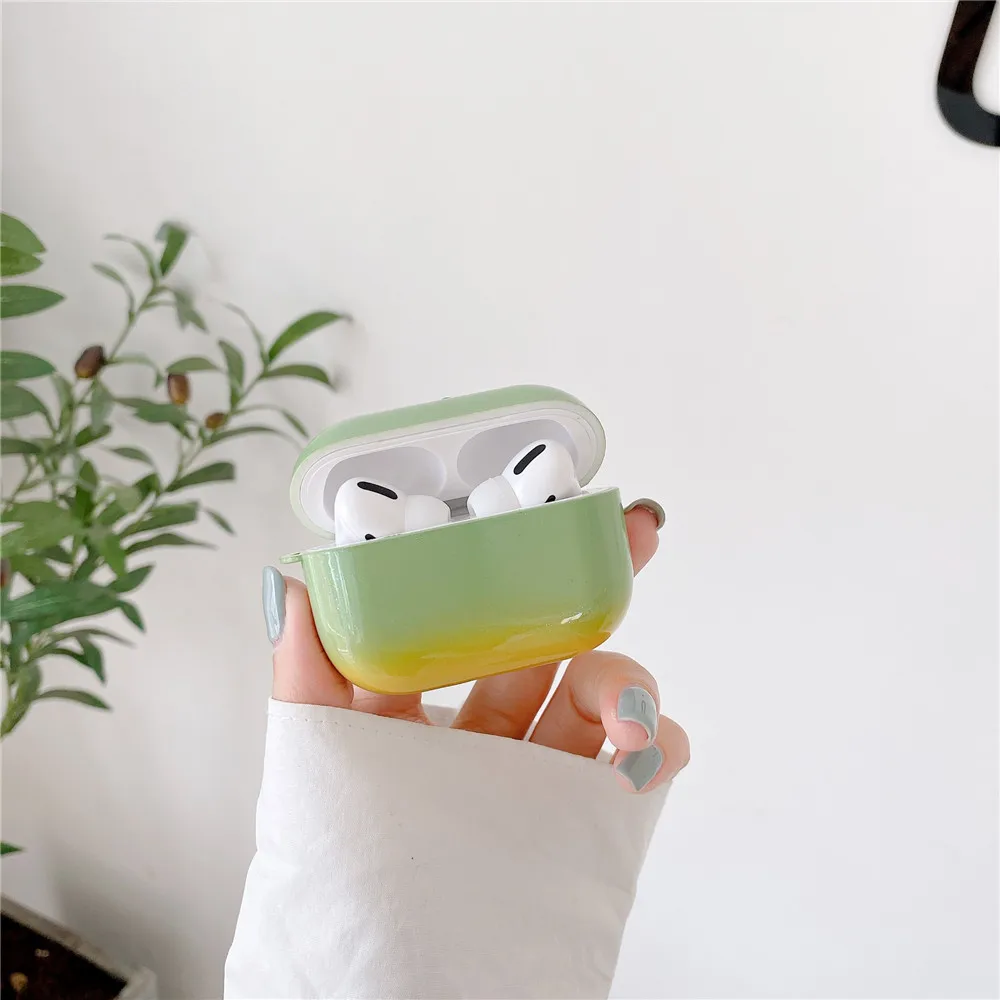 Original Case For Apple Airpods Pro Wireless Bluetooth Earphone Candy Color Box AirPods 3 Soft Cute Cover | Электроника