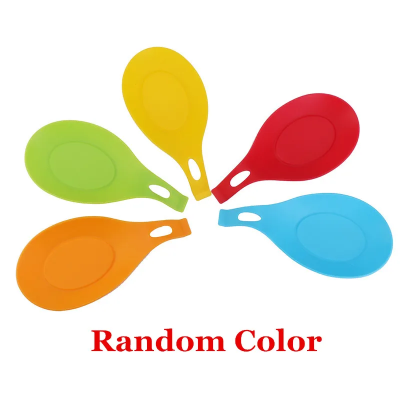 Силиконовая подставка для ложки термостойкая под напитки стеклянная горшок