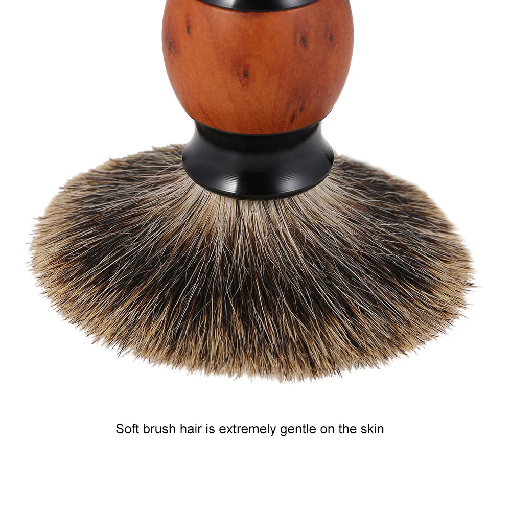 Щетка для бритья салонная щетка лица бритвенная плотный узел | Красота и здоровье
