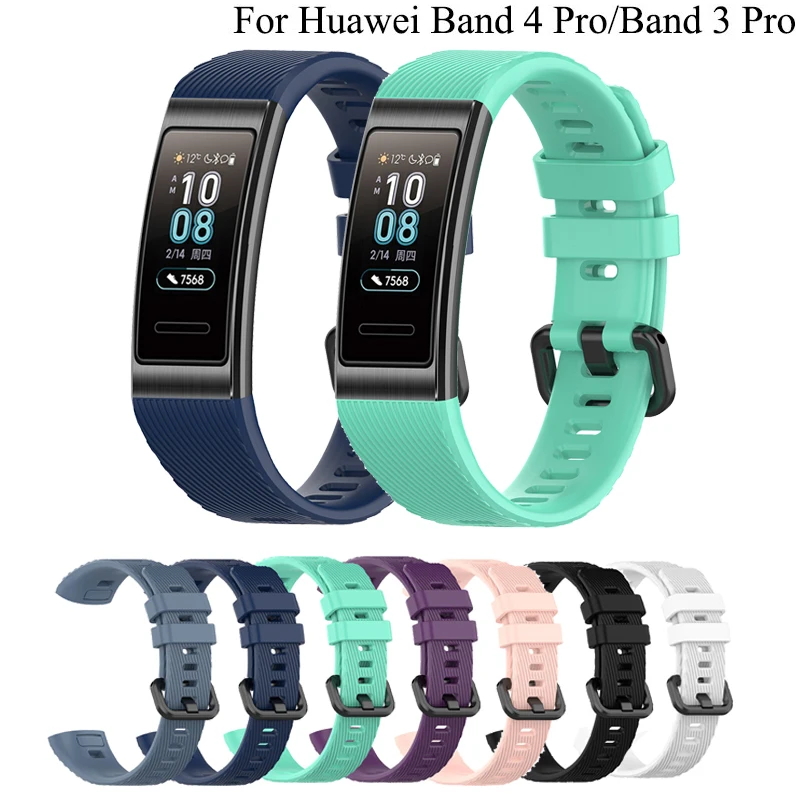 Мягкий силиконовый ремешок для наручных часов Huawei Band 4 Pro 3 10 10|Смарт-аксессуары| |