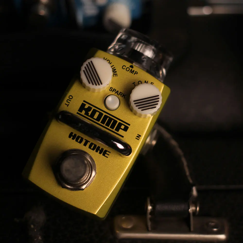 

Hotone Skyline Komp Analog Opto LA2A Style Optical Compressor Guitar Bass Effects Pedal SCS-1
