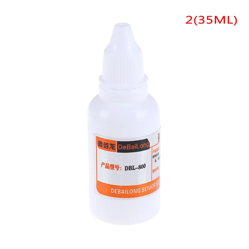 

15/20/35ml Portable Stainless Steel Liquid Flux Soldering Paste Flux Liquid Solders Water Durable Liquid Solders Light Weight