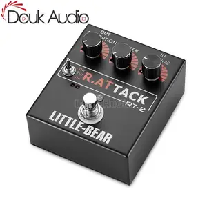 Усилитель гитары Little Bear LM308AN, HiFi эффектор для электрогитары, 3 крысы, грязныйтурбоВинтажный, с боксом