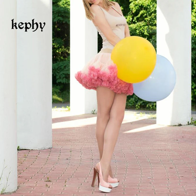 Сексуальная фатиновая юбка выше колена мини 2017 пышная американка пачка для