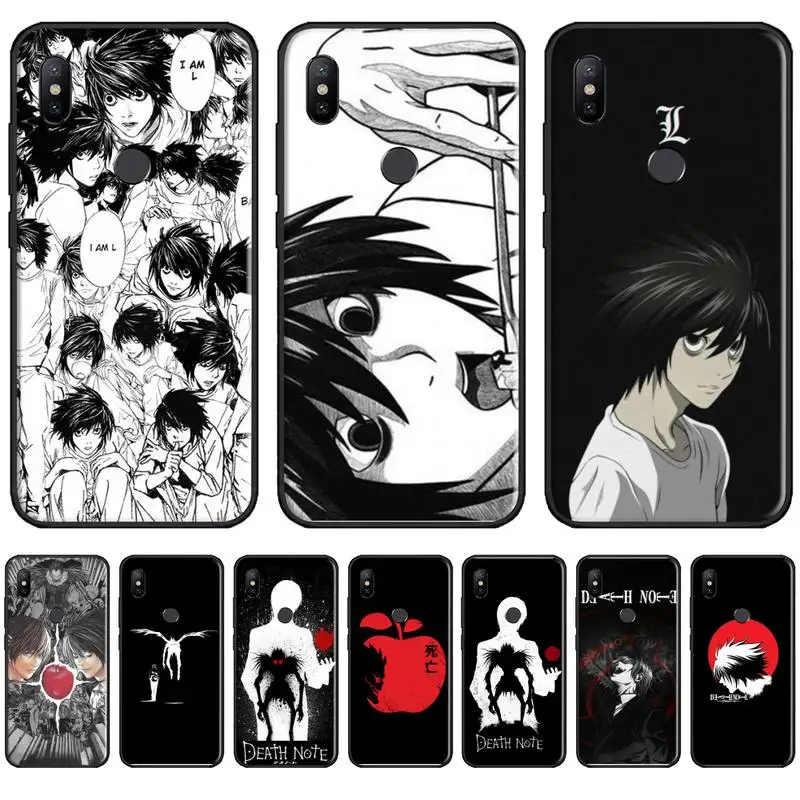 

Manga Death Note Ryuk Phone Case For Xiaomi redmi note mi 7 8 9 10 a s t pro max 4G 5g shell coque