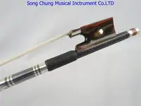 1 a beautiful case carbon fiber professional violinist bows beautiful case carbon fiber round rod horn library 4/4