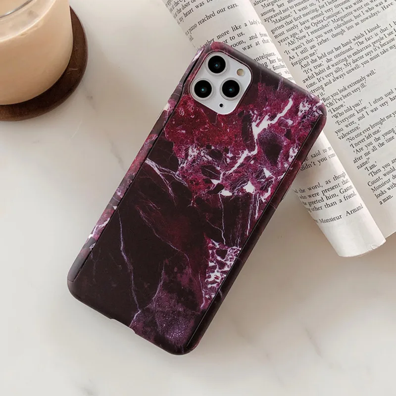 Модный Твердый чехол для iPhone 11 Pro Max XS Max X XR 6 6S 7 8 Plus с полной защитой, 360 градусов, пластиковый чехол