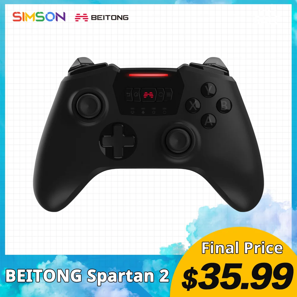 Beitong Betop Spartan 2 Bluetooth многошаблонный мобильный игровой контроллер NBA 2K22 Far Cry 6 Deathloop