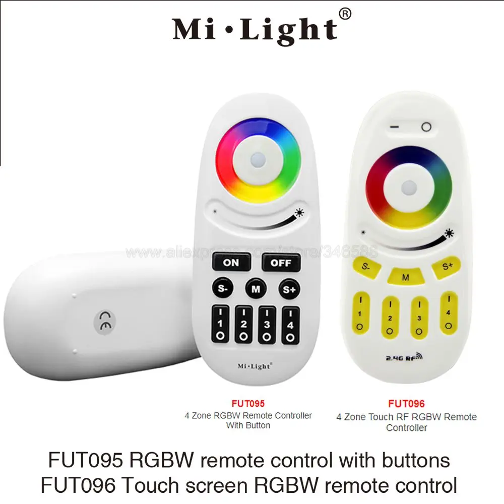 Mi светильник 2 4G RF 4 зонный беспроводной сенсорный экран RGB RGBW светодиодный пульт