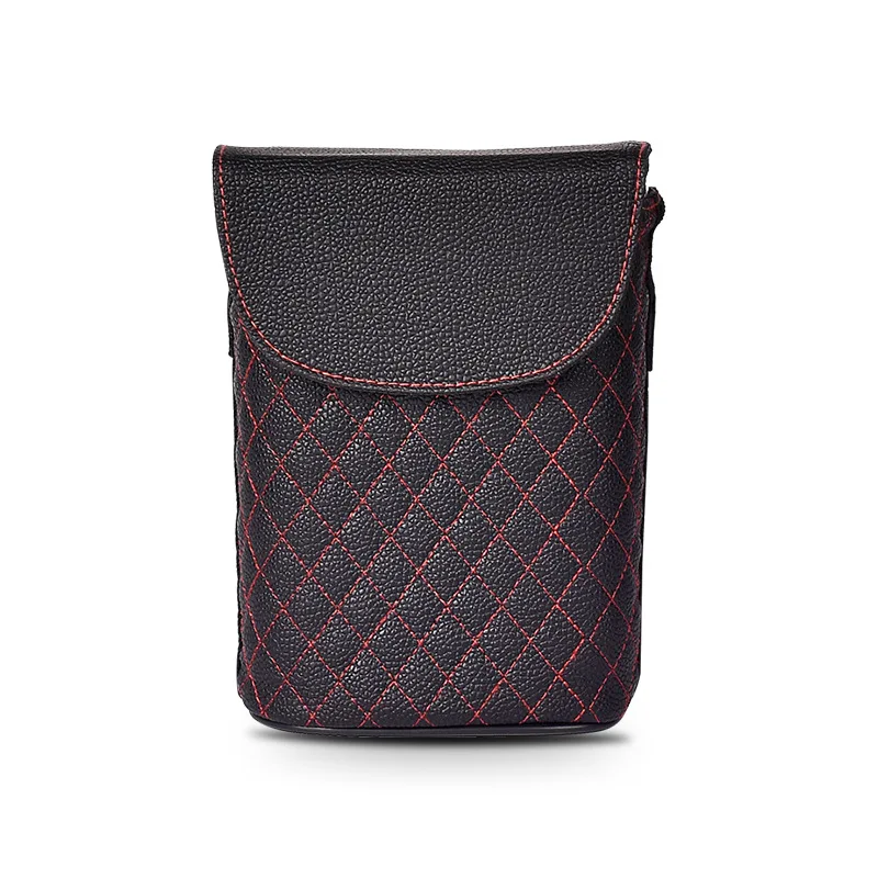 

Multifunctional Portable Car Storage Box Magnetic Lid Trash Bin Reusable Trash Can Car Organizer Bag Trash Container For Seat