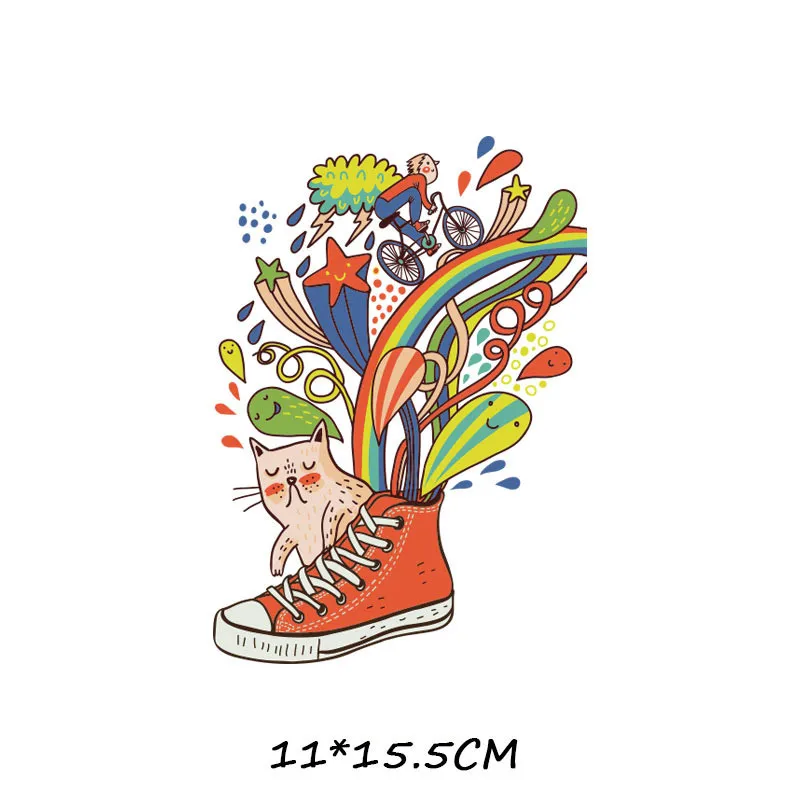 Рисунок для горячей и термопечати мультяшных животных сделай сам одежда милых