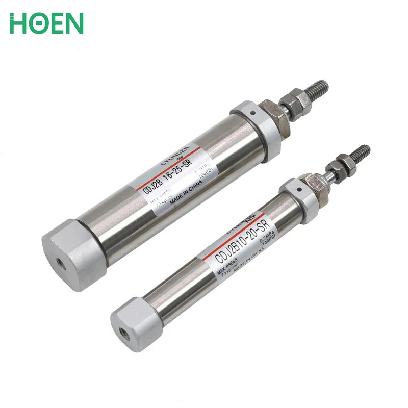 Цилиндр воздушный SMC типа CDJ2B осевой пневматический цилиндр с одинарным