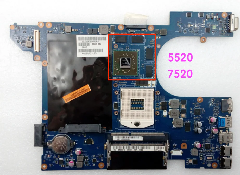 

Подходит для Dell Inspiron 15R-7520 5520 материнская плата для ноутбука LA-8241P CN-04P57C 04P57C 4P57C материнская плата 100% протестирована полностью