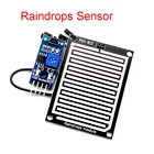 Модуль обнаружения капель дождя, модуль датчика капель дождя, модуль погоды, влажность для Uno, 1 компл.