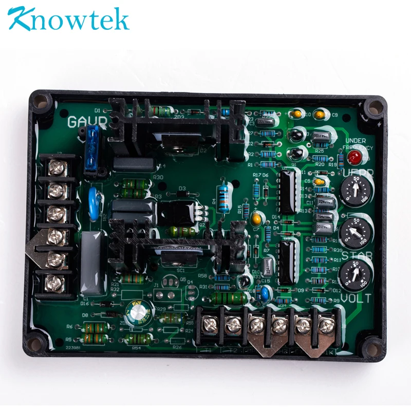 Универсальный бесшумный автоматический регулятор напряжения для генератора 20A |